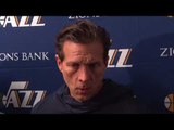 QUIN SNYDER Speaks About GORDON HAYWARD INJURY