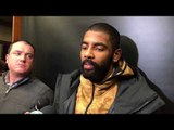 Kyrie Irving Talks Shooting: 