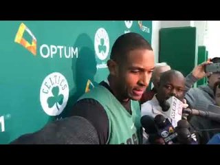 (full) Al Horford comments on LeBron James & the CAVS visit to Boston