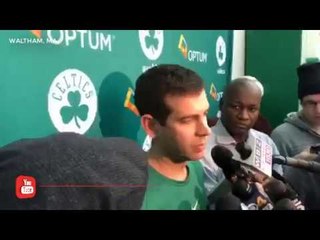(full) Brad Stevens on ISAIAH THOMAS and upcoming CAVS game