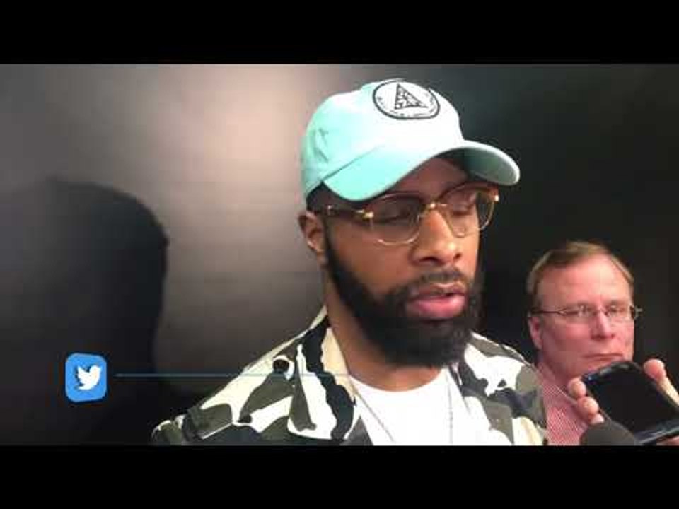 (full) MARCUS MORRIS on playing without worrying about knee