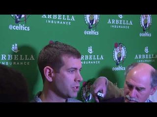 Brad Stevens Talks Joel Embid, 76ers