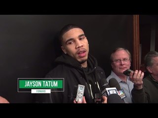 Jayson Tatum talks career night, expanding beyond just a 3-pointer shooter
