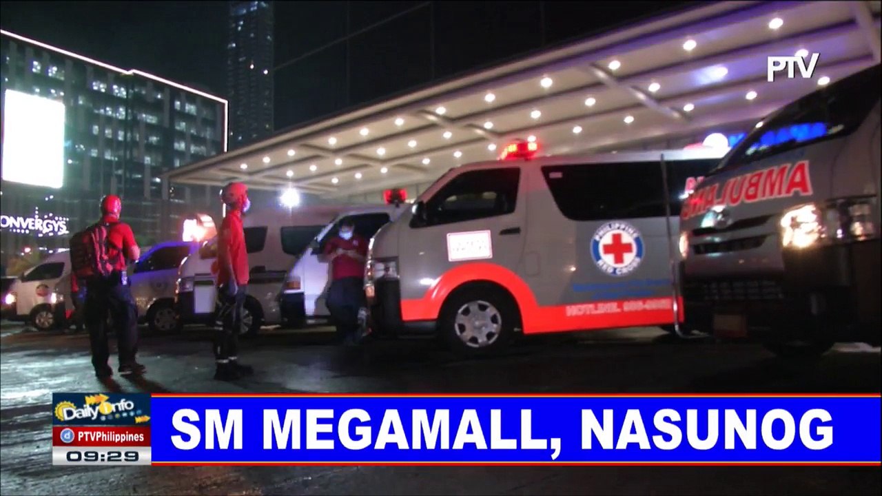 SM Megamall, nasunog