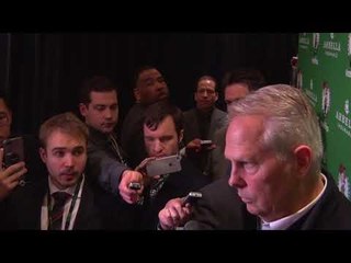 Danny Ainge Talks Trade Deadline, Greg Monroe