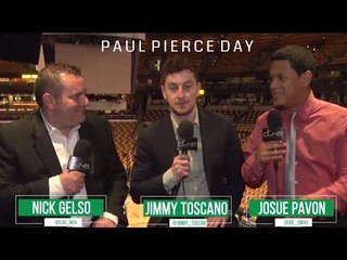 PAUL PIERCE Retirement Ceremony Highlights & Reactions - The Garden Report