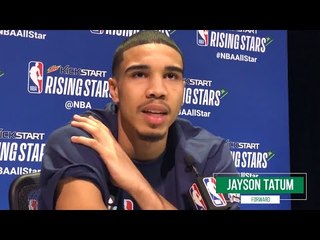 JAYSON TATUM talks MICHAEL JORDAN, friendship with DE'AARON FOX