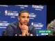 (full) JAYSON TATUM excited to participate in All-Star Weekend