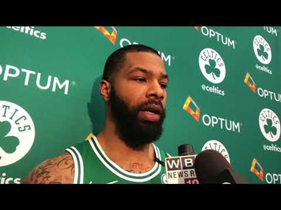 (FULL) MARCUS MORRIS discusses adjustments following Daniel Theis' injury