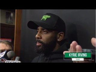 (full) KYRIE IRVING: 'I just need to take the necessary time'  for knee soreness to subside