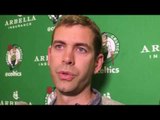 BRAD STEVENS Celtics FULL Pregame AL HORFORD KYRIE IRVING MARCUS SMART