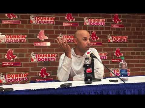 ALEX CORA FULL SUNDAY pregame on XANDER BOGAERTS Team D