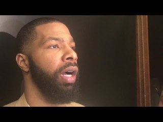Marcus Morris talks playoff intensity