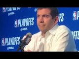 BRAD STEVENS on physicality, TERRY ROZIER’s level of focus