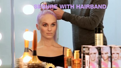 Pastel Up Do Hairstyle How to by Feria from L'Oreal Paris (2)