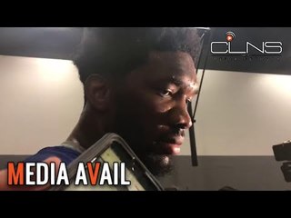 JOEL EMBIID is not a fan of the mask or the CELTICS