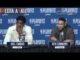 BEN SIMMONS & JOEL EMBIID Refuse to Credit CELTICS for SIXERS Devastating Loss in Game 2