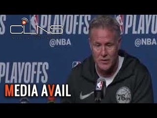 BRETT BROWN Gushes Over CELTICS Players + Talks SIXERS - CELTS Rivalry