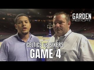 SIXERS keep season alive w physicality, trash talking vs CELTICS