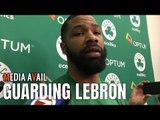 CELTICS will be PHYSICAL w/ LEBRON & CAVS - MARCUS MORRIS