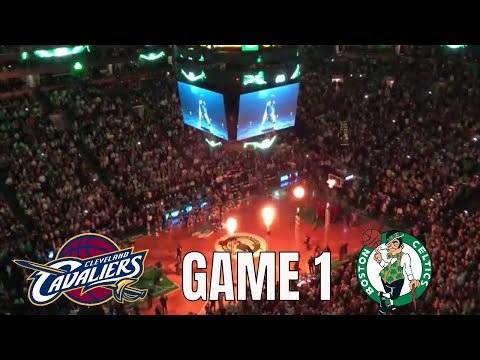 Boston Garden INSANE for CELTICS Player Intros in Game 1 vs CAVS