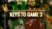 Keys to Game 3: CAVS Trying to Avoid 0-3 Deficit in NBA EASTERN CONFERENCE FINALS