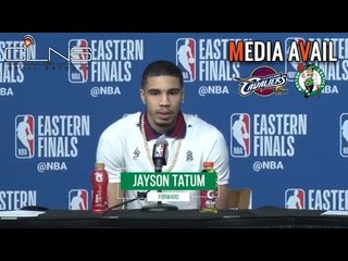 JAYSON TATUM on Being 1 Win Away from NBA FINALS After Game 5 Win Over CAVS