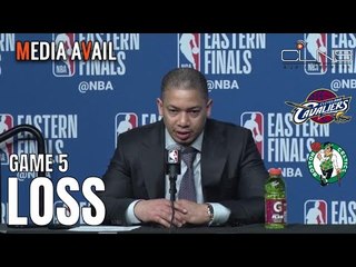 Download Video: TYRONN LUE Tries to Explain What Went Wrong for CAVS in Game 5 vs CELTICS