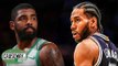 CELTICS in on KAWHI + KYRIE Irving's future? | Causeway Street Podcast