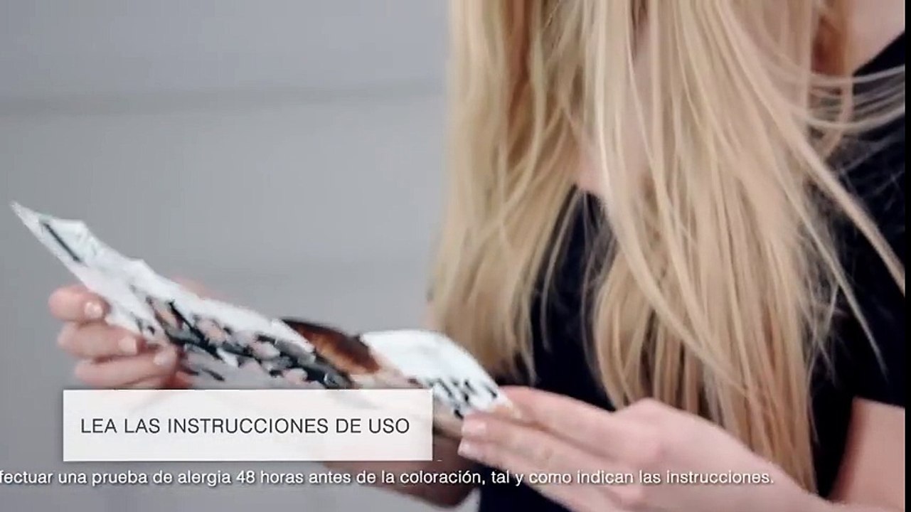 Nuevo Tinte de Pelo Prodigy aplicación con Pincel de L'Oréal Paris.