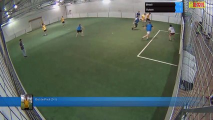 But de Paul (0-1) - Bresil Vs Suisse - 28/06/18 21:00 - CDM 2018 Poule E 28/06 - Poitiers Game Parc