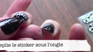 Nail art facile - les nails patch par Marieluvpink (2)