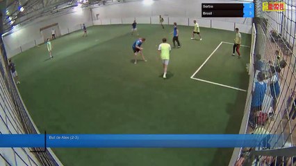 But de Alex (2-3) - Serbie Vs Bresil - 28/06/18 23:00 - CDM 2018 Poule E 28/06 - Poitiers Game Parc