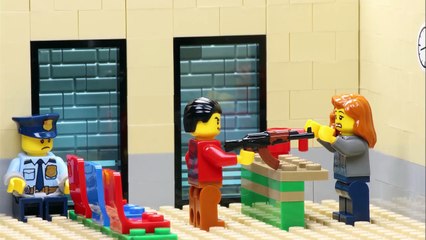 Lego Bank Robbery - Tunnel