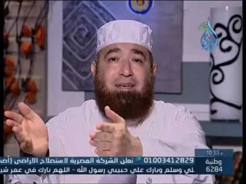 رد الشيخ محمود المصري على الصحفى الذى اساء لحديثه عن قوة النبي