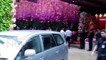 Sachin Tendulkar With Wife Anjali Arrives At Akash Ambani And Shloka Mehta's Pre-Engagement Party