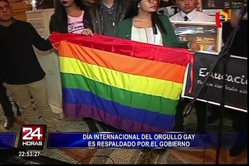 Día Internacional del Orgullo Gay recibe respaldo del Gobierno
