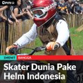 #1MENIT | Skater Dunia Pake Helm Indonesia