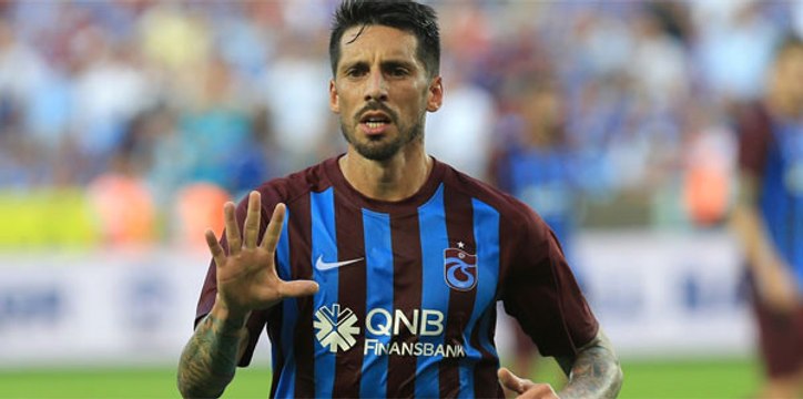 Trabzonspor Antrenmanına Katılmayan Jose Sosa, Arjantin'den Teklif Almış