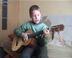 Владимир Высоцкий в исполнении 10-летнего мальчика