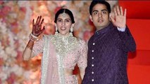 Akash Ambani & Shloka Mehta's Grand Entry for there Pre-Engagement party; Watch Video | FilmiBeat