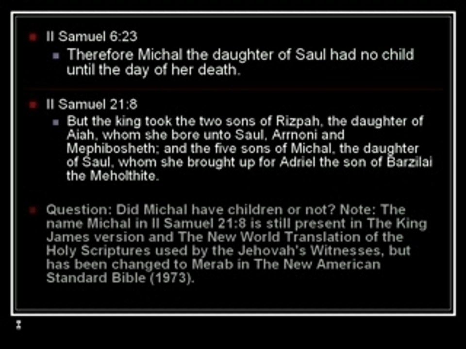 Contradictions in the Bible. Jesus is Not GOD nor Son of God