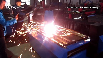 4x8 CNC Plasma Table Cut Through 12mm and 16mm Carbon Steel Sheet