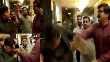 थियेटर मैनेजर के साथ मनसे कार्यकर्ताओं की गुंड़ागर्दी, सामने आया मारपीट का वीडियो
