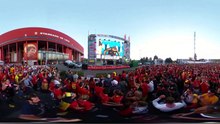 Ambiance à la fin du match Angleterre-Belgique à Sclessin, vidéo 360 degrés