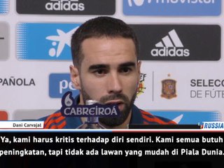 Download Video: Carvajal Menegaskan Tidak Ada Yang Mudah di 'Setengah Bagan' Piala Dunia