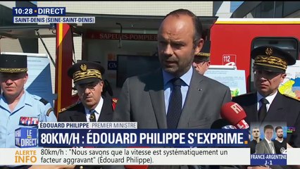 80km/h: "L'idée ça n'est pas de punir", estime Édouard Philippe