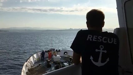 L'Aquarius est en escale à Marseille pour 4 jours 1/2