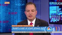Reince Priebus talks about being named White House chief of staff
