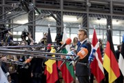 Déclaration d'arrivée du Président de la République Emmanuel Macron au Conseil européen des 28 et 29 juin 2018
